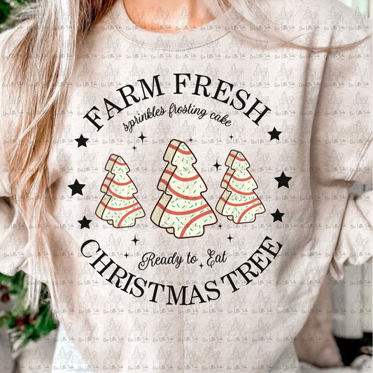 FARM FRESH TREE CAKES - DTF TRANSFER