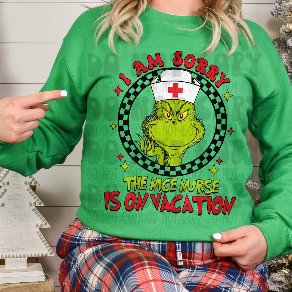 NICE NURSE IS ON VACATION - DTF TRANSFER