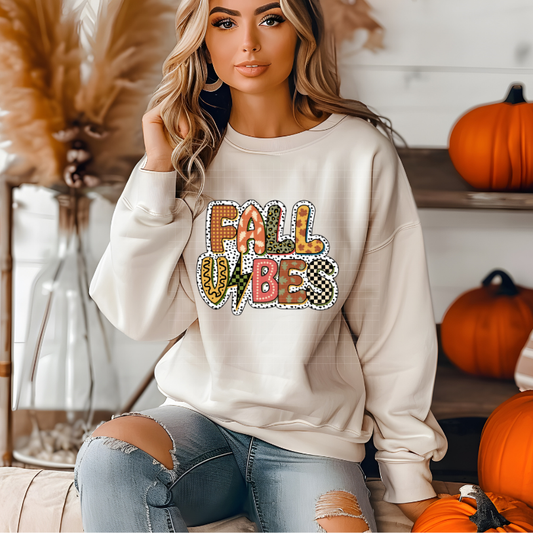 FALL VIBES BOLT - DTF TRANSFER