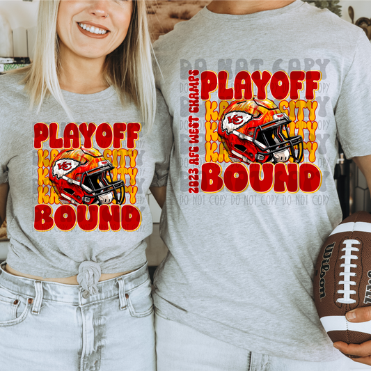 AFC WEST PLAYOFF BOUND CHIEFS - DTF TRANSFER