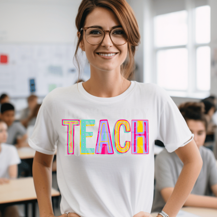 TEACH - DTF TRANSFER