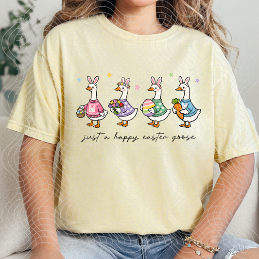 FAUX YARN GOOSE EASTER - DTF TRANSFER