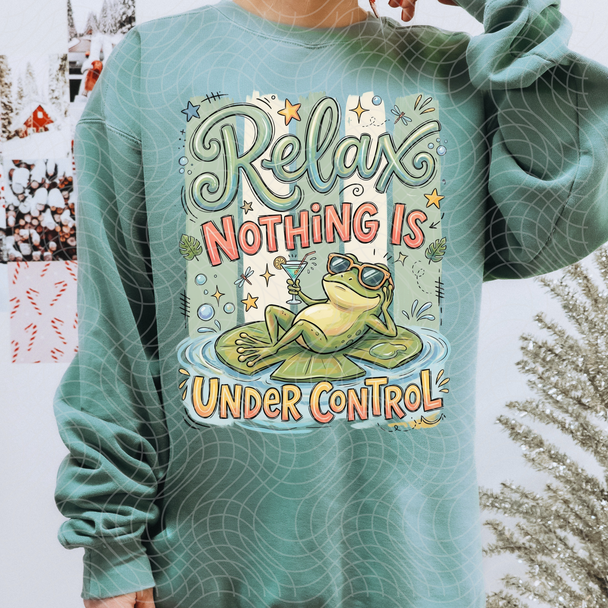 RELAX NOTHING IS UNDER CONTROL - DTF TRANSFER