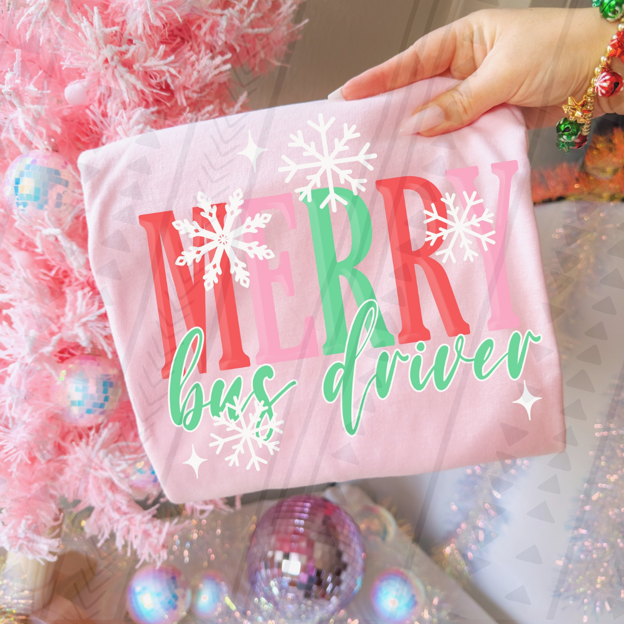 MERRY BUS DRIVER - DTF TRANSFER