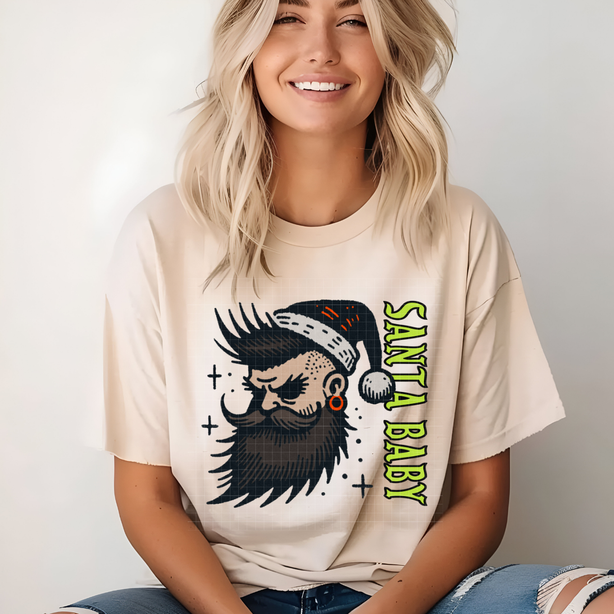 SANTA BABY RAD - DTF TRANSFER