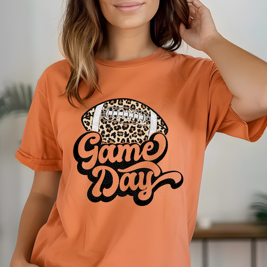 GAME DAY LEOPARD FOOTBALL - DTF TRANSFER