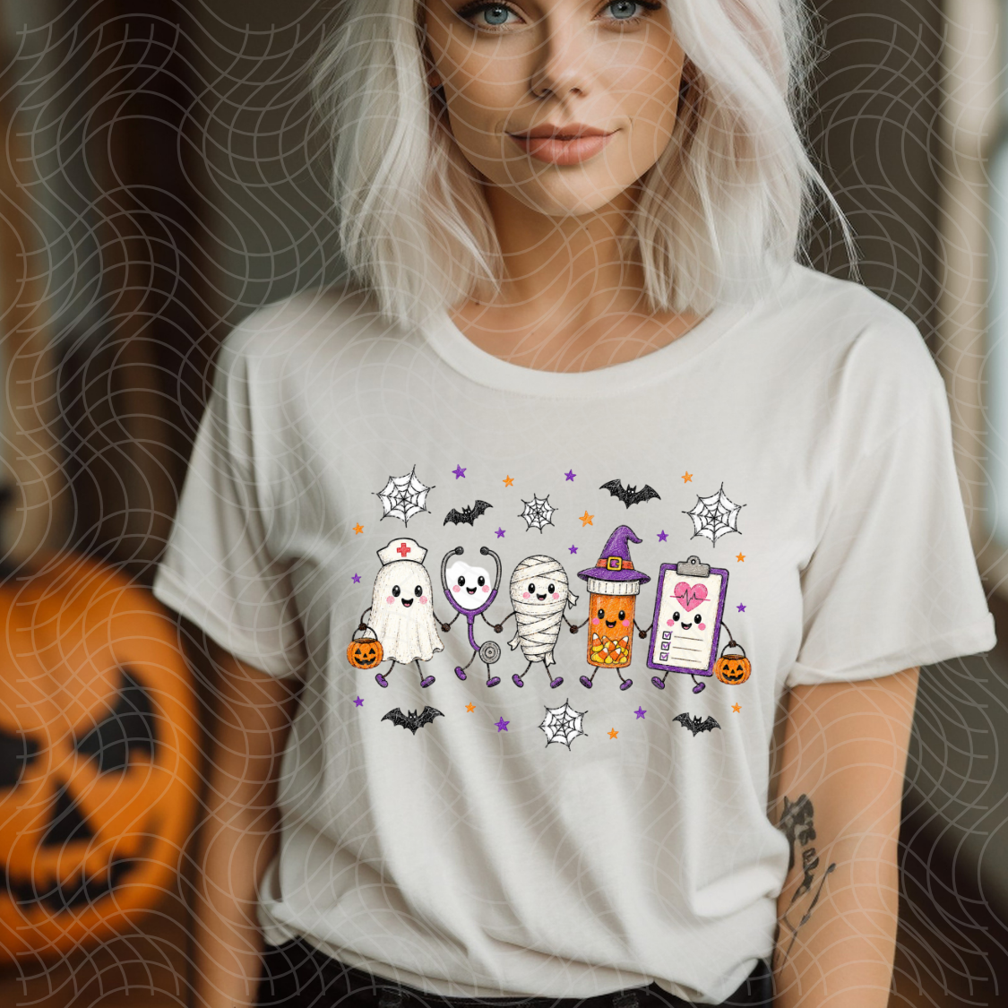 MEDICAL ELEMENTS HALLOWEEN - DTF TRANSFER