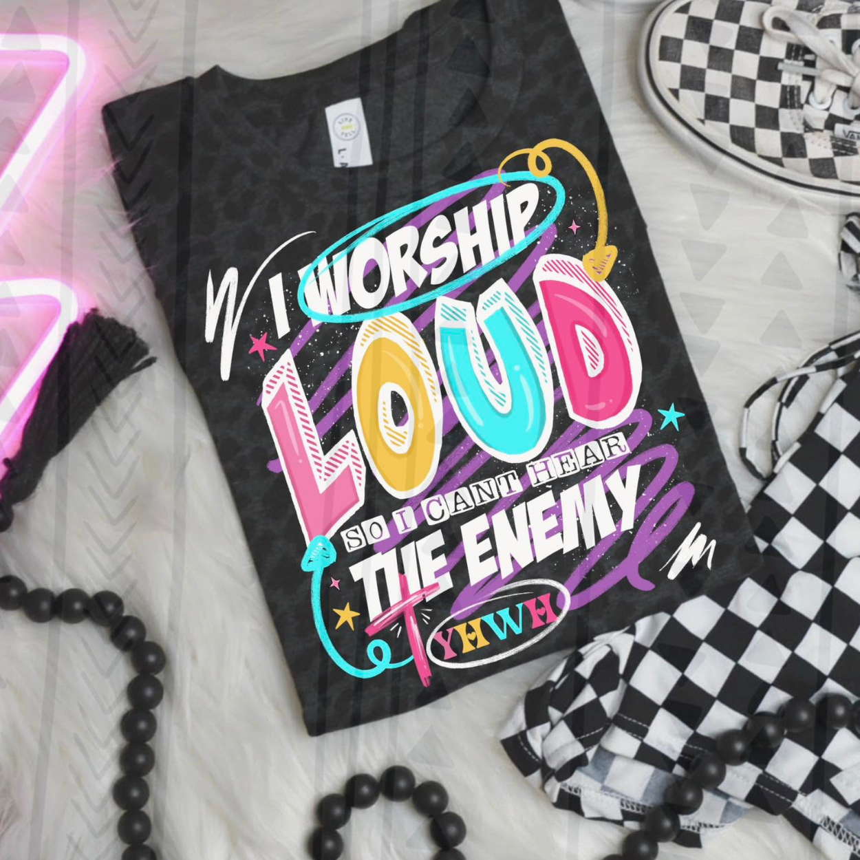 I WORSHIP LOUD - DTF TRANSFER