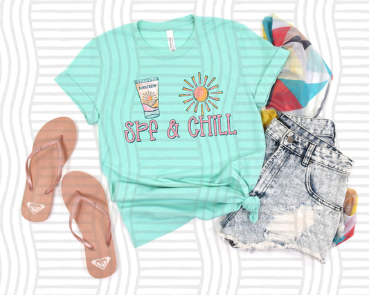 SPF & CHILL - DTF TRANSFER