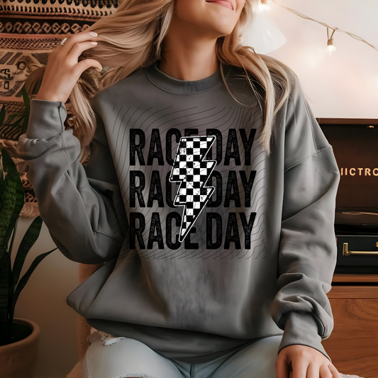 RACE DAY STACKED - DTF TRANSFER
