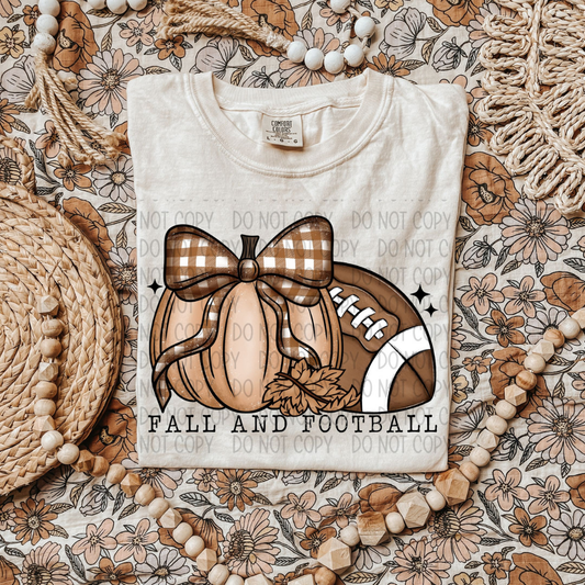 FALL AND FOOTBALL - DTF TRANSFER