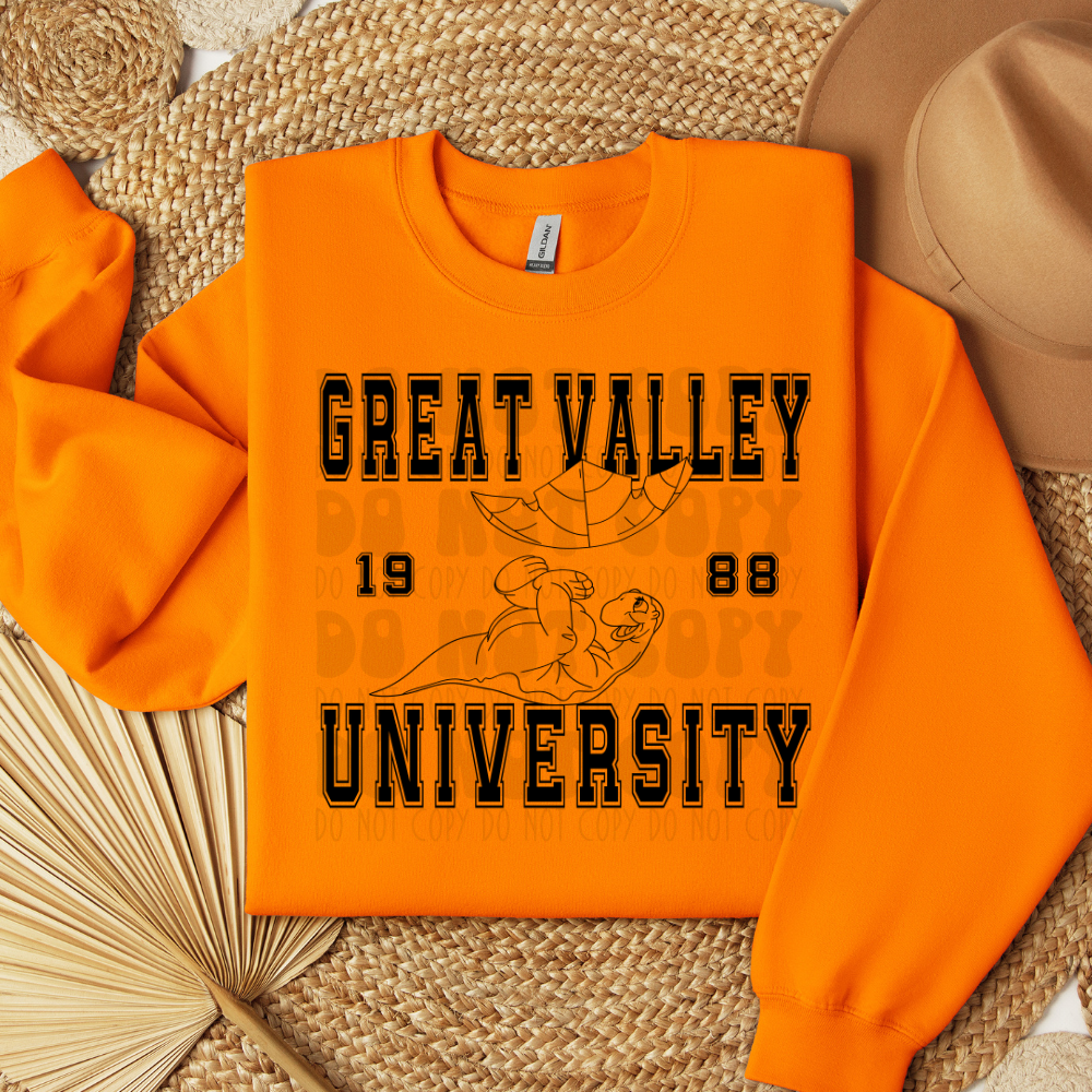 GREAT VALLEY UNIVERSITY - DTF TRANSFER