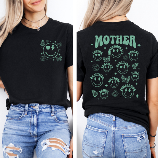 MOTHER GREEN W/ POCKET - DTF TRANSFER