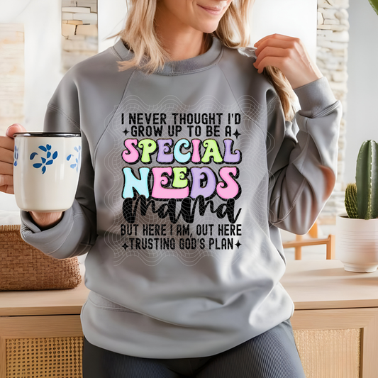 SPECIAL NEEDS MAMA - DTF TRANSFER