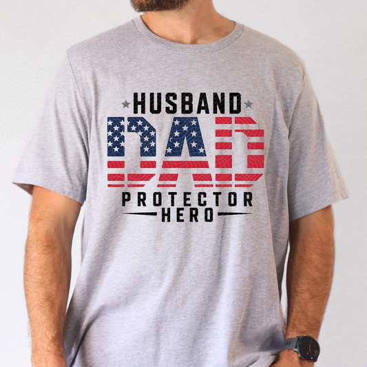HUSBAND DAD PROTECTOR - DTF TRANSFER
