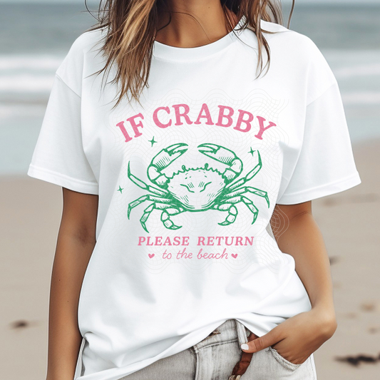 IF CRABBY - DTF TRANSFER