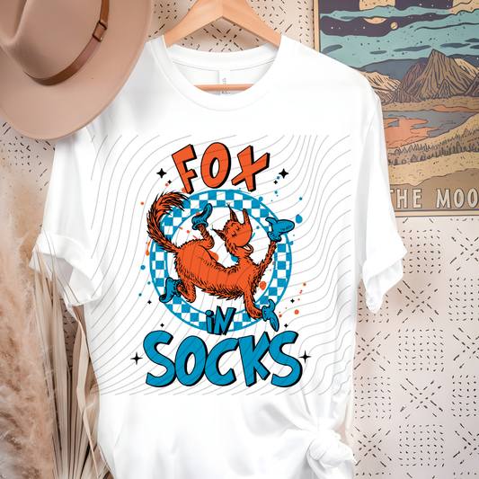 FOX NO DISTRESS - DTF TRANSFER