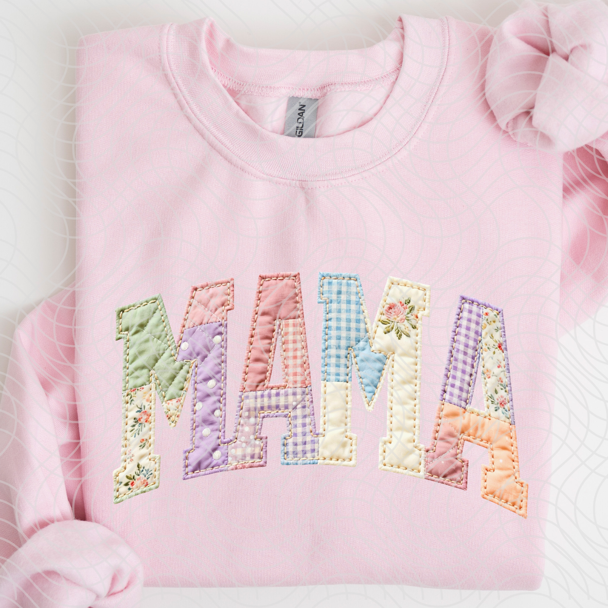 MAMA PASTELS PATCHWORK - DTF TRANSFER