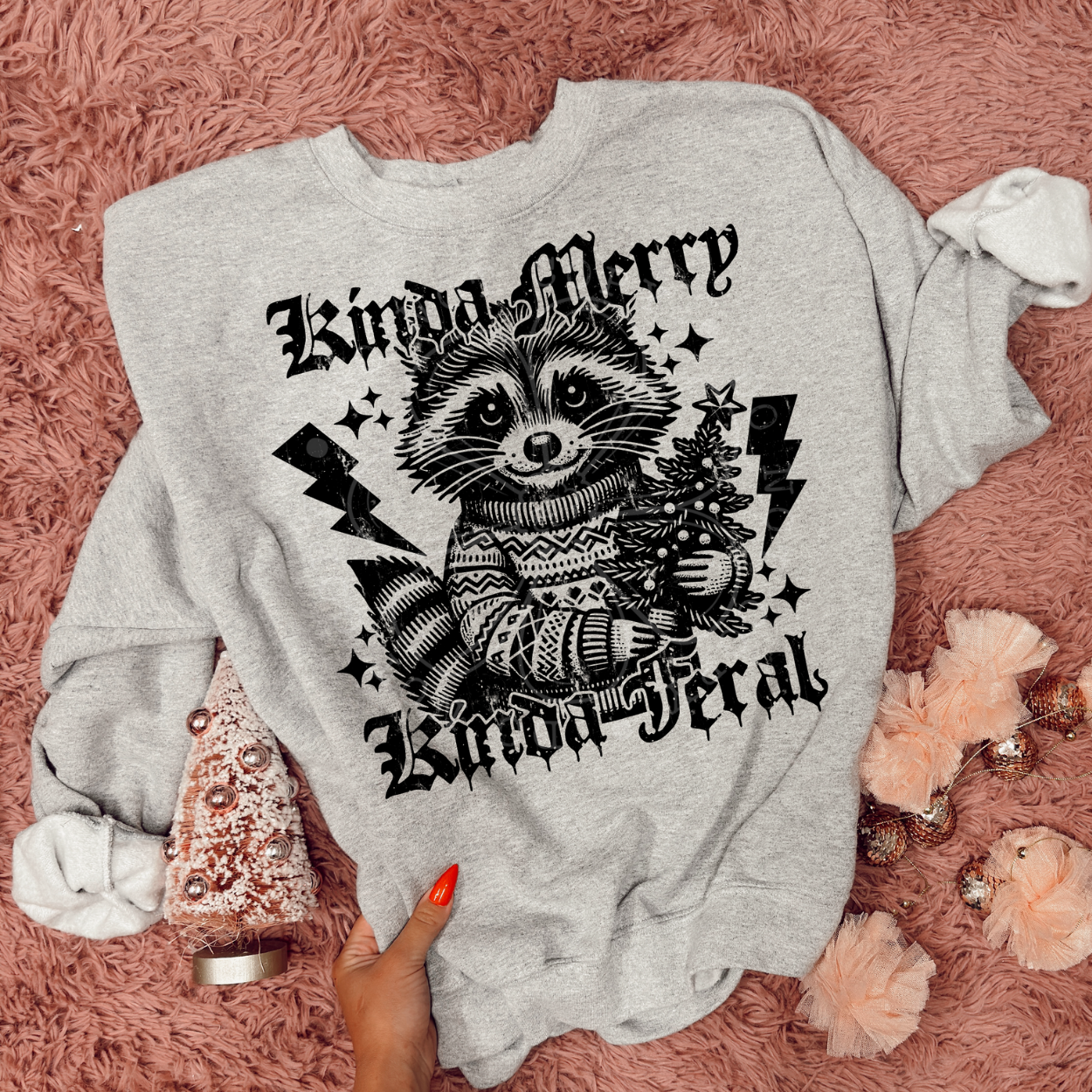 KINDA MERRY, KINDA FERAL - DTF TRANSFER