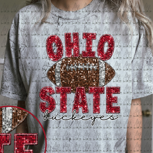 OH FAUX SEQUINS - DTF TRANSFER