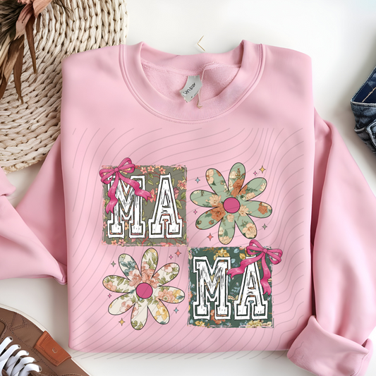 MA MA FLORAL - DTF TRANSFER