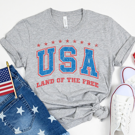 USA RED/BLUE - DTF TRANSFER