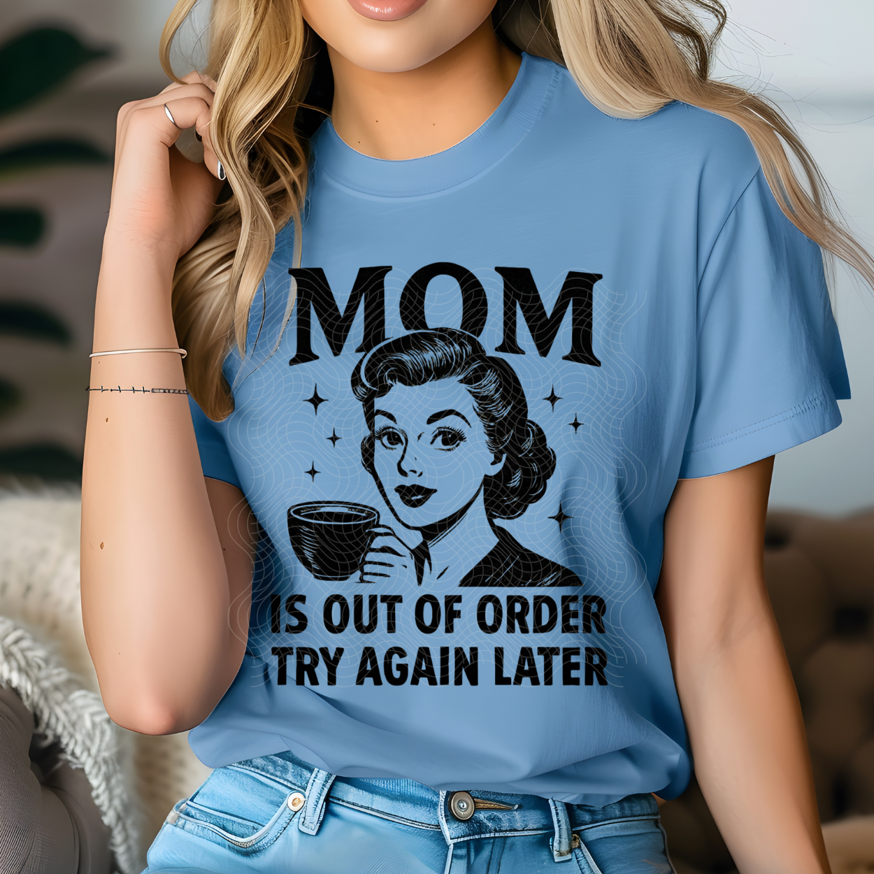 MOM, OUT OF ORDER - DTF TRANSFER