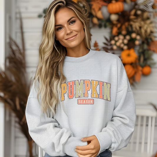 PUMPKIN SEASON DISTRESSED - DTF TRANSFER