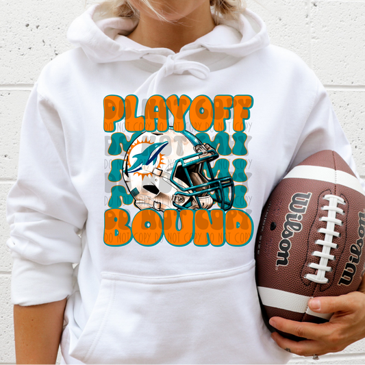 PLAYOFF BOUND DOLPHINS - DTF TRANSFER