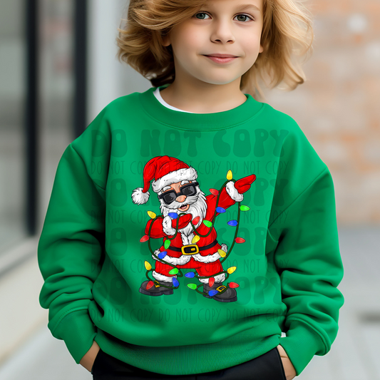 DABBING SANTA - DTF TRANSFER