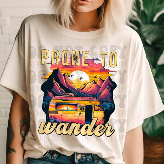 PRONE TO WANDER - DTF TRANSFER