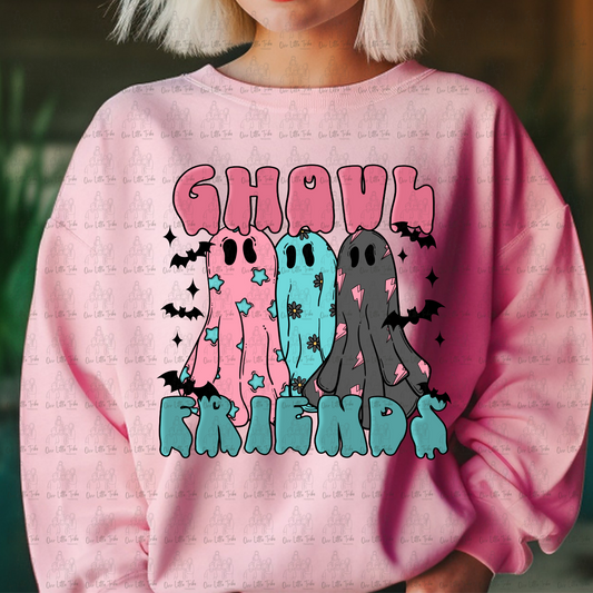 GHOUL FRIENDS PINK - DTF TRANSFER