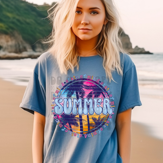 SUMMER STATE OF MIND - DTF TRANSFER