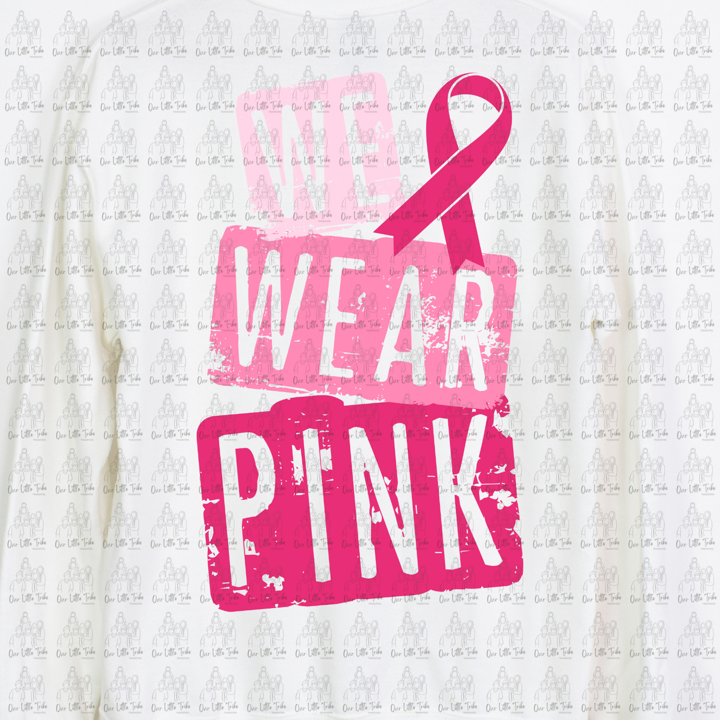 WE WEAR PINK - DTF TRANSFER