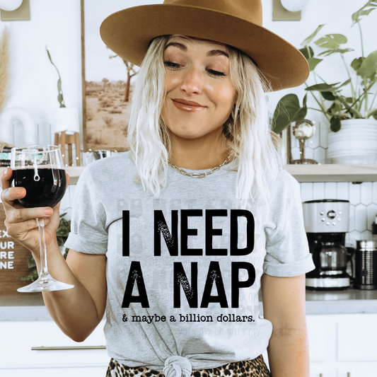 I NEED A NAP - DTF TRANSFER