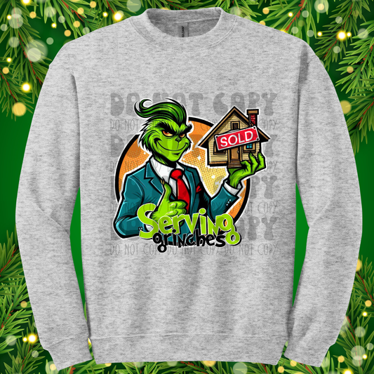 GREEN GUY REALTOR MALE - DTF TRANSFER