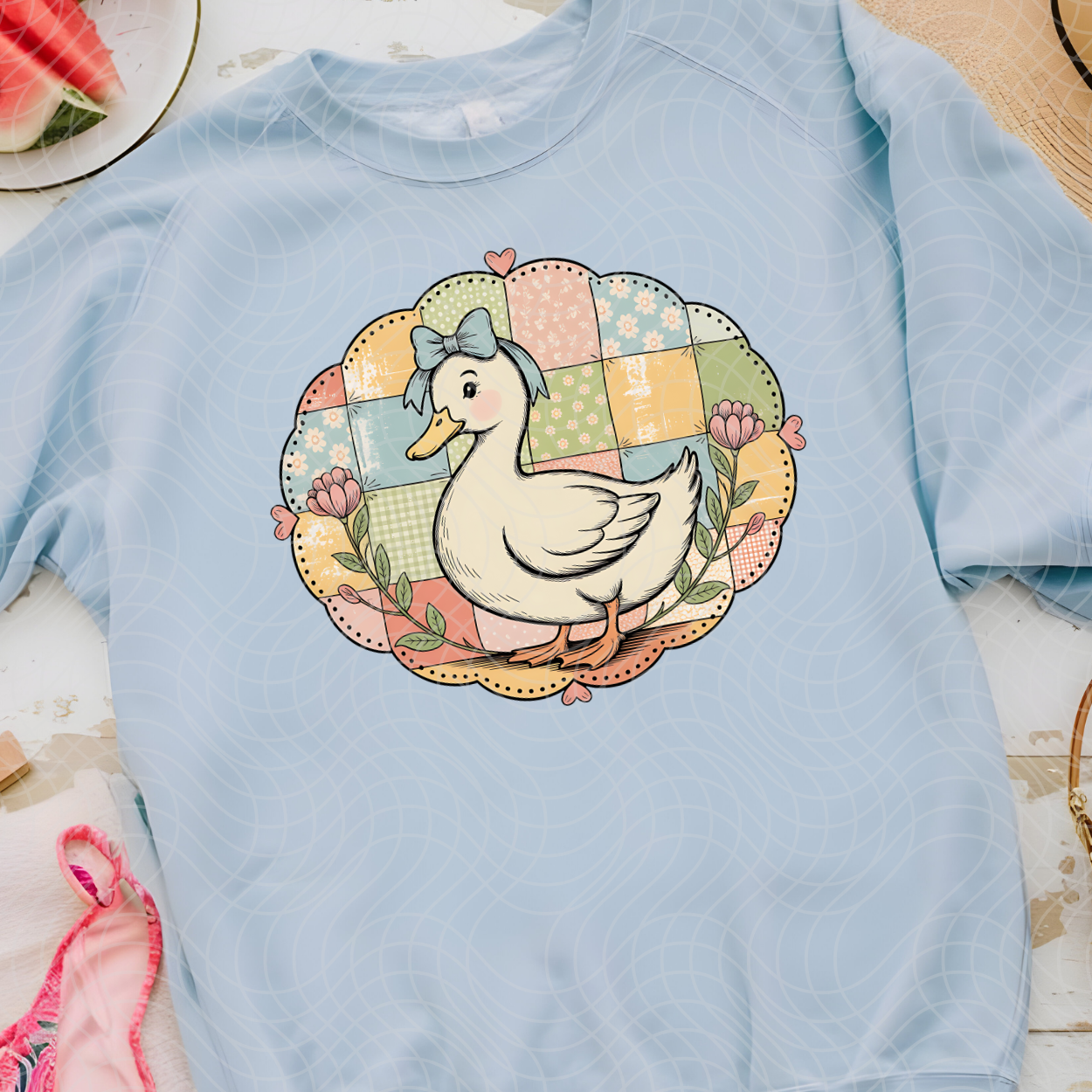 GOOSE PATCHWORK - DTF TRANSFER