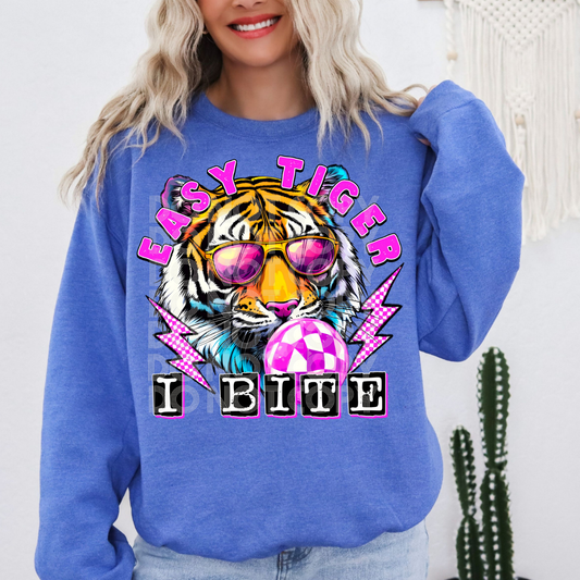 EASY TIGER I BITE - DTF TRANSFER