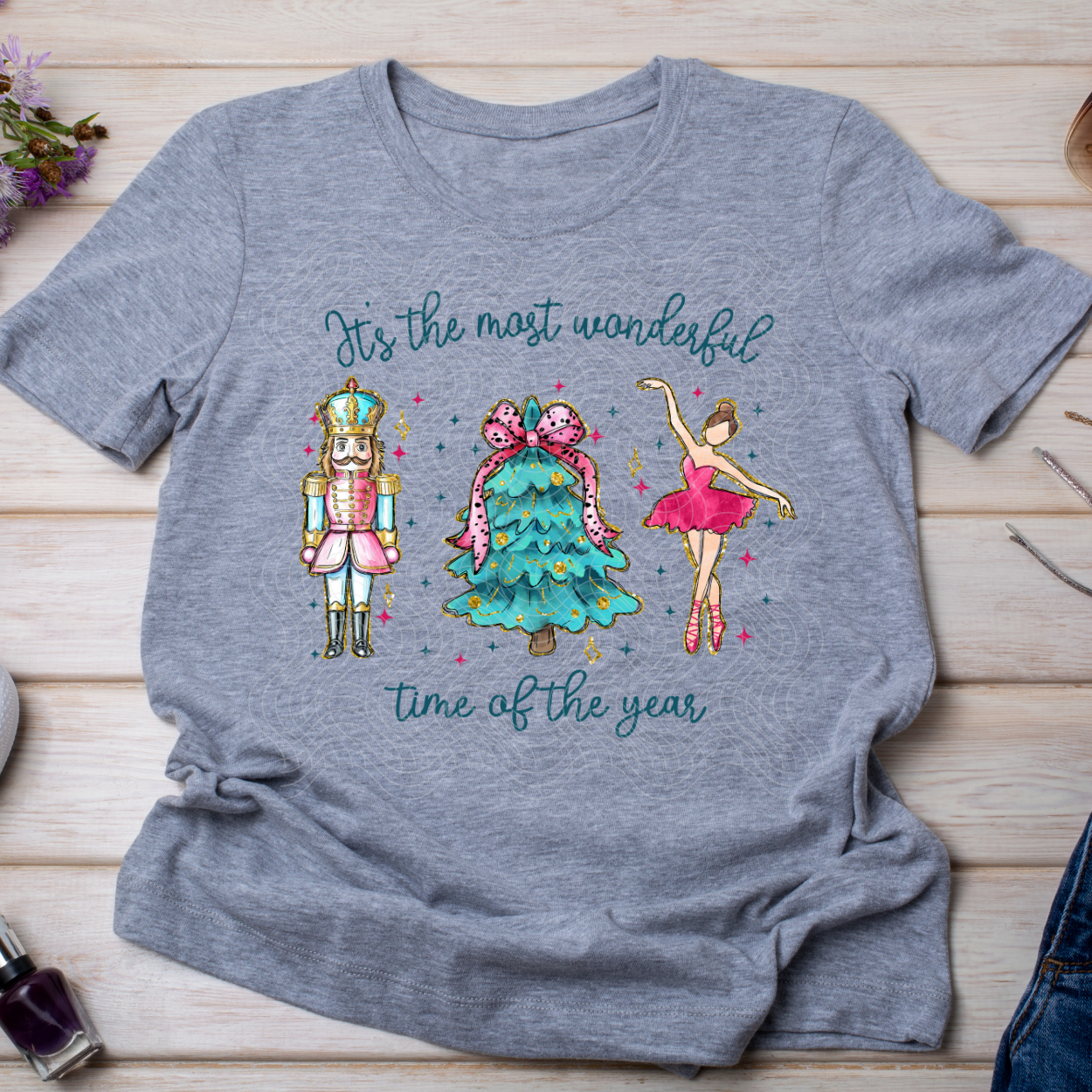 NUTCRACKER WONDERFUL TIME OF YEAR - DTF TRANSFER