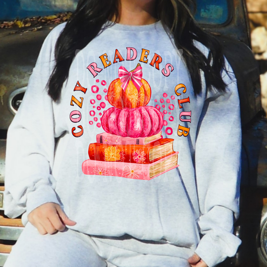 COZY READERS CLUB - DTF TRANSFER