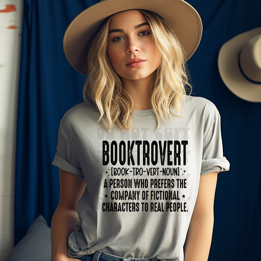 BOOKTROVERT - DTF TRANSFER