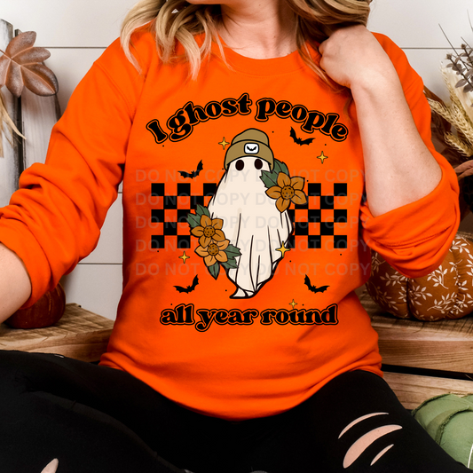 I GHOST PEOPLE NO DISTRESS - DTF TRANSFER