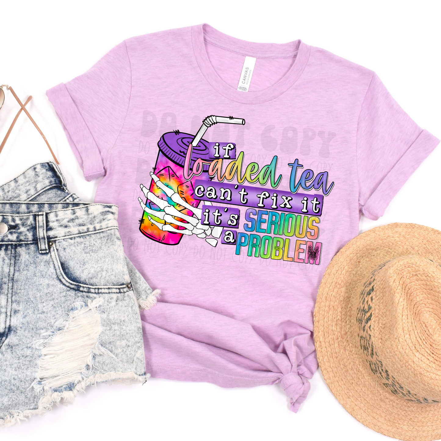 LOADED TEA CAN'T FIX IT - DTF TRANSFER