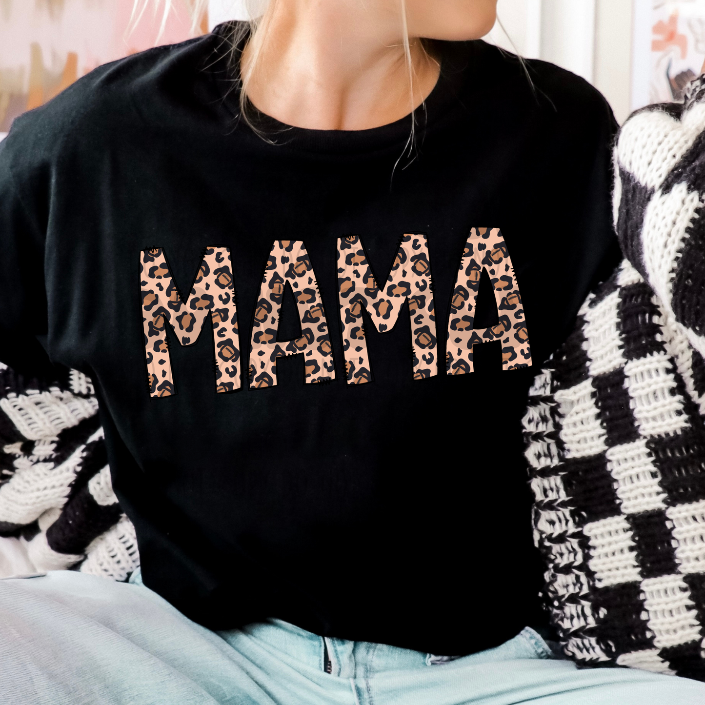 LEOPARD MAMA - DTF TRANSFER