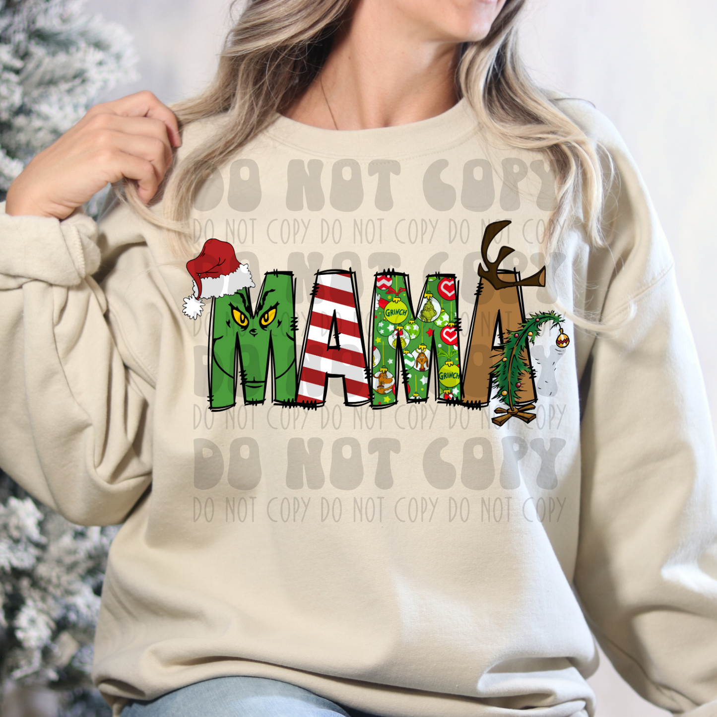 MAMA GREEN GUY - DTF TRANSFER