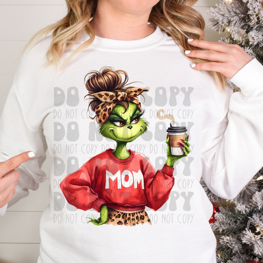 MOM GREEN GUY - DTF TRANSFER