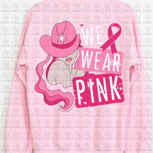 WE WEAR PINK WOMAN - DTF TRANSFER