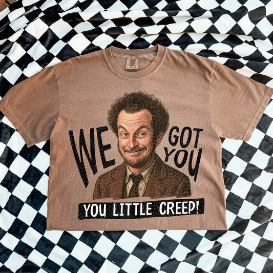 MARV BLK TEXT DISTRESSED - DTF TRANSFER