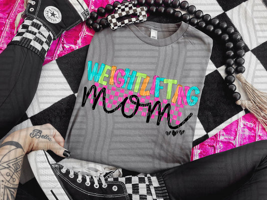 WEIGHTLIFTING MOM - DTF TRANSFER