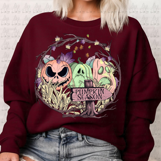 JACK WASHED OUT PUMPKIN SEASON - DTF TRANSFER